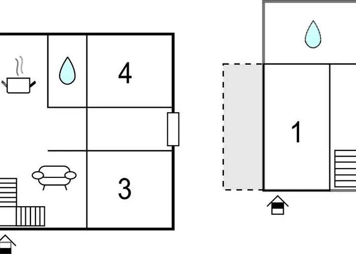 בית נופש Cozy In With Sauna Unesic